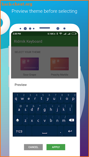 Ridmik Classic Keyboard screenshot