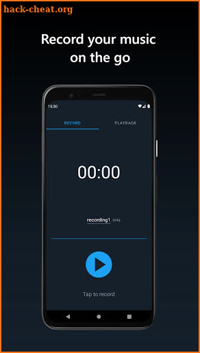 Riffit - Audio Recorder for Musicians screenshot