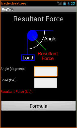 RigCalc screenshot