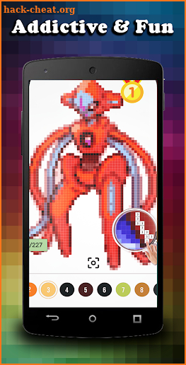 ► Pokees ◄ - Color Pixel by Number screenshot