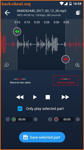 Ringdroid - Ringtone Maker screenshot