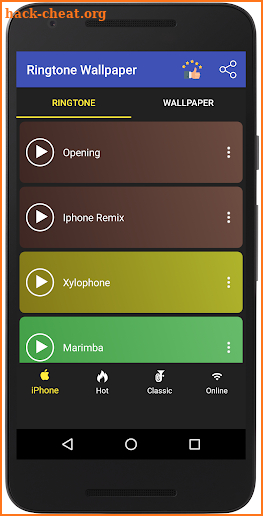 Ringtone for iPhone screenshot