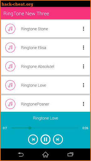 RingTone New Three screenshot