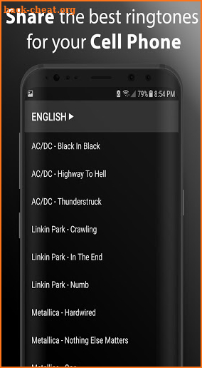 Ringtone Rock Music screenshot