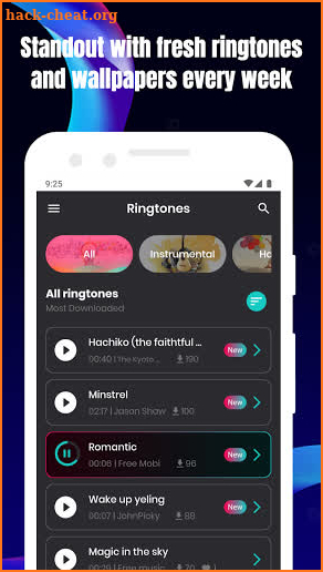 Ringtones & HD Wallpapers screenshot