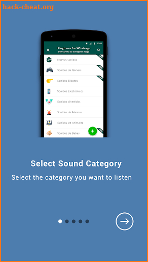 Ringtones & Notification Sounds for WhatsApp screenshot