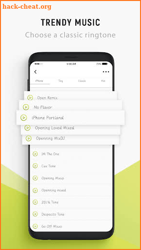 Ringtones for Android screenshot