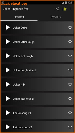 Ringtones for joker - 2019 // offline screenshot