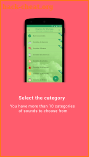 Ringtones for WhatsApp screenshot