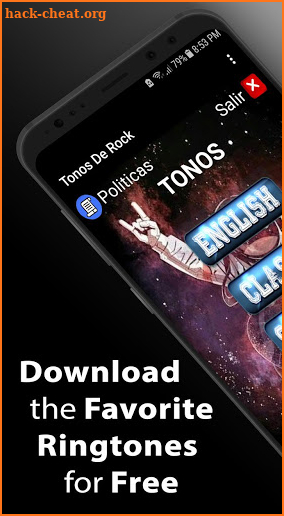 Ringtones Rock Music screenshot