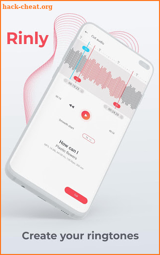 Rinly - Cut audio, create ringtones screenshot