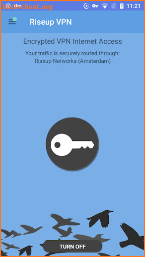 RiseupVPN screenshot