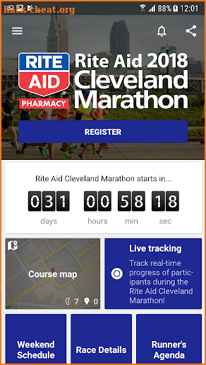 Rite Aid Cleveland Marathon screenshot