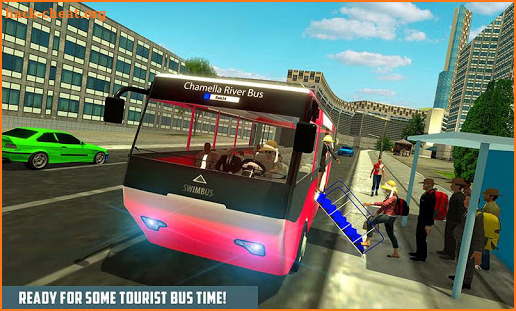 River bus driving tourist bus simulator 2018 screenshot