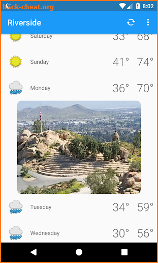 Riverside,CA - weather and more screenshot