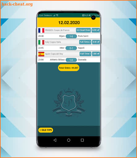 Rixos Premium Betting Tips screenshot