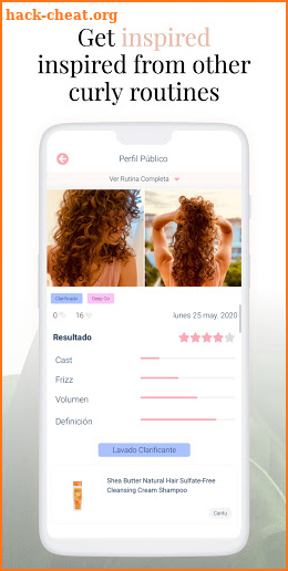 Rizo - Take care of your natural curls screenshot