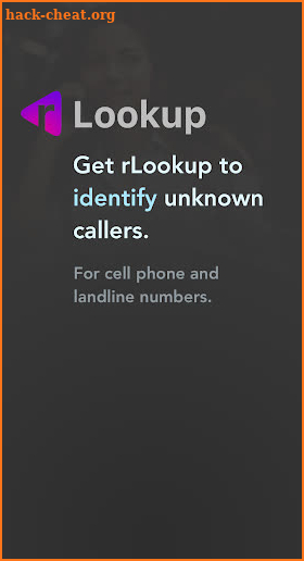 rLookup – Reverse Phone Lookup screenshot