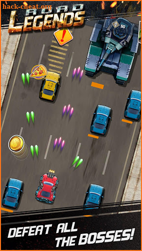 Road Legends - Car Racing Shooting Games For Free screenshot