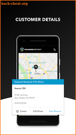 Roadside Protect for Service Providers screenshot