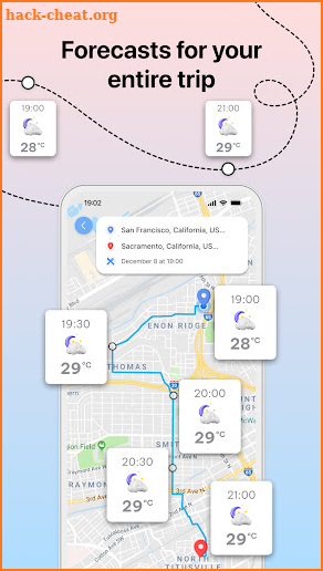 Roadtripper: Weather planner screenshot