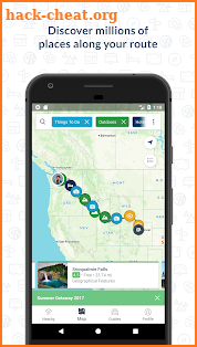 Roadtrippers - Trip Planner screenshot