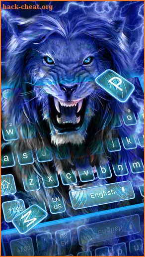 Roaring Lion Keyboard Theme screenshot