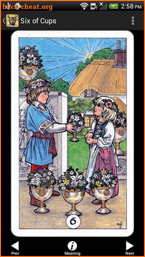 Robin Wood Tarot screenshot