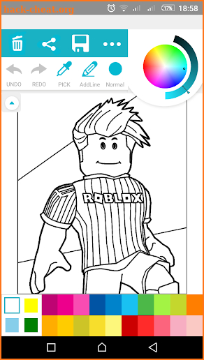 Roblox Coloring Book screenshot