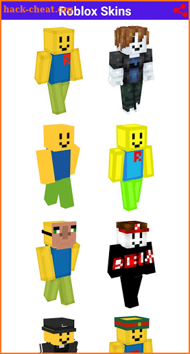 Roblox Skins for Minecraft screenshot