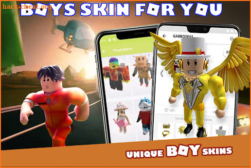 Roblox Skins Master Robux screenshot