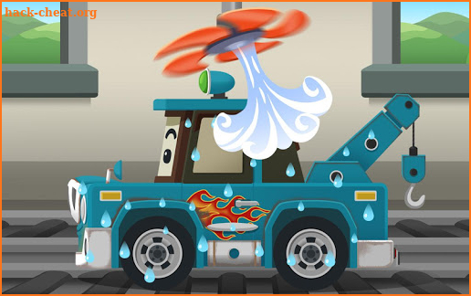 Robocar Poli Car Wash Habit Game screenshot