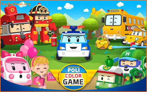 Robocar Poli Color - Kids Game Package screenshot