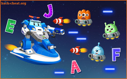 Robocar Poli Space Monster Popular Game screenshot