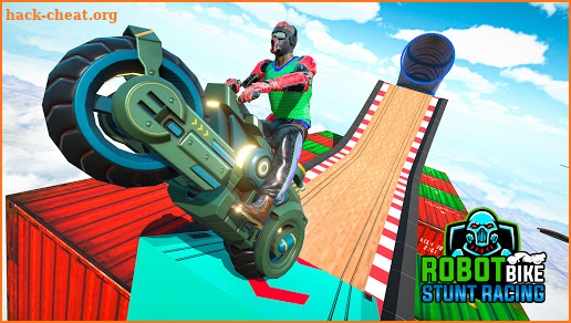 Robot Bike Stunt: Bike Stunt New Game 2020 screenshot