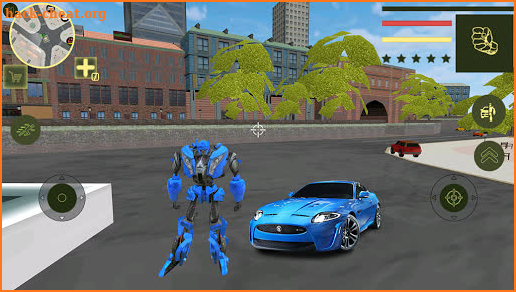 Robot Car Transform War – Fast Robot games screenshot