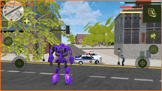 Robot Car Transforme Futuristic Supercar screenshot