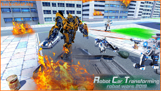 Robot Car Transforming: Futuristic Robot Battle screenshot