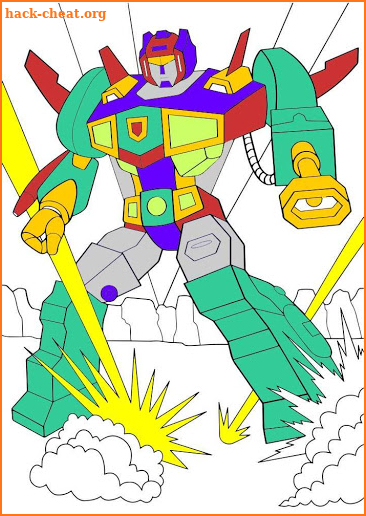 Robot Coloring Book screenshot