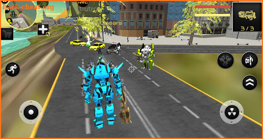 Robot Crocodile Simulator- Robot transform screenshot