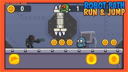 Robot Path - Run and Jump screenshot