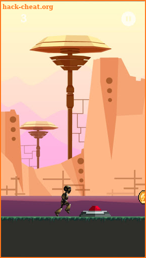 Robot Runner - Jungle running journey screenshot