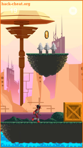 Robot Runner - Jungle running journey screenshot