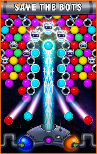 Robot Rush Bubble screenshot