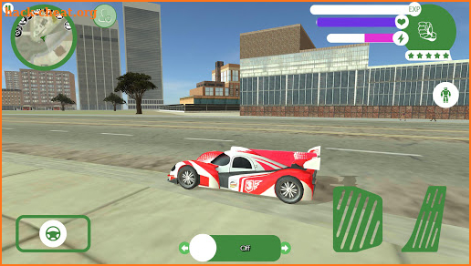 Robot Super Car Transforme Faster Supercar screenshot