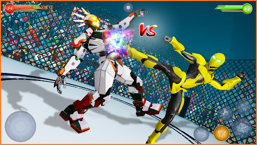 Robot Superhero Wrestling Game screenshot