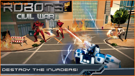 Robot Transform Fight War screenshot