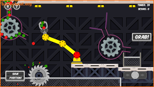 Robotic Arm Game screenshot