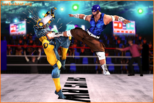 Robots Battle VS Superheroes Fighting Games screenshot