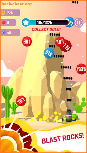 Rock Ball Blast screenshot